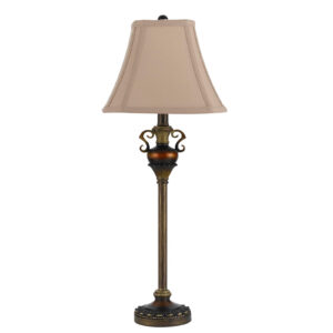 BO-2443TB-AS Cal Lighting Madison Metal Table Lamp – Barber Home